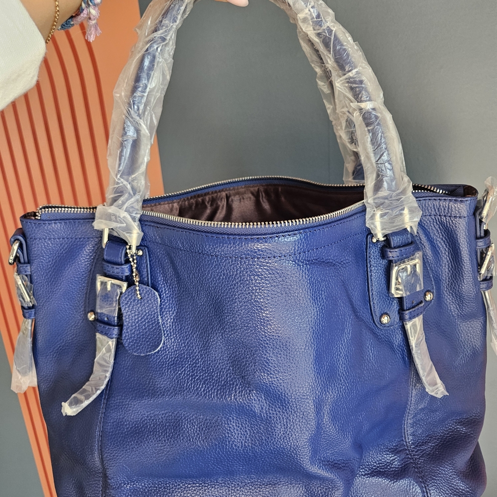 Elegant Royal Blue Tote Bag